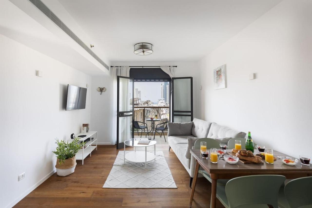 Elegant Apartment W Balcony & Mamad In Heart Of Tel Aviv By Sea N' Rent Dış mekan fotoğraf
